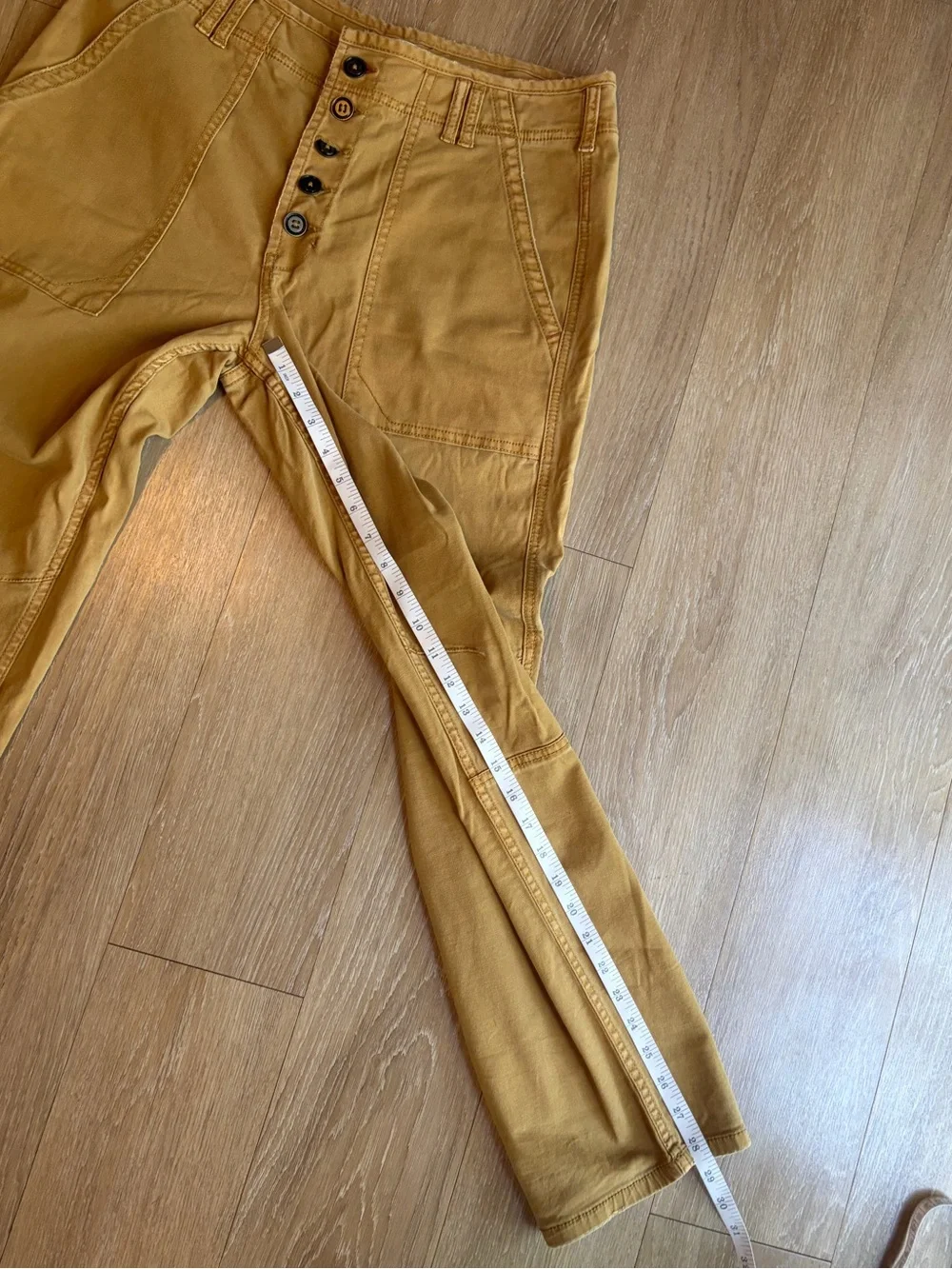 Anthropologie The Wanderer Tan Cargo Pants